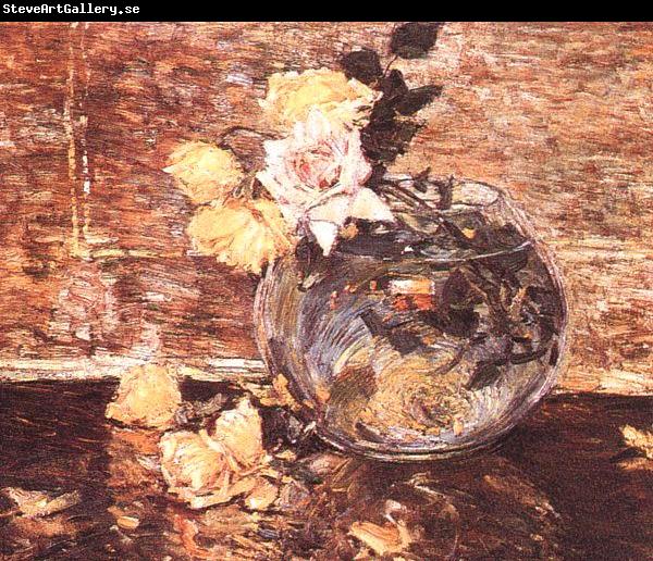 Childe Hassam Vase of Roses